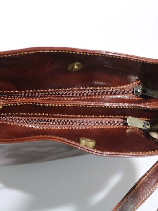 Leather Women's Bag Crossbody Brown