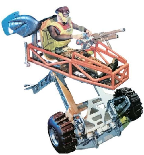 Figurină De Acțiune Sahara Moto-cannon Max Steel