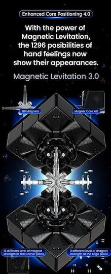 Gancube Cub 12 Maglev Matte Μαγνητικός Κύβος Ταχύτητας 3x3
