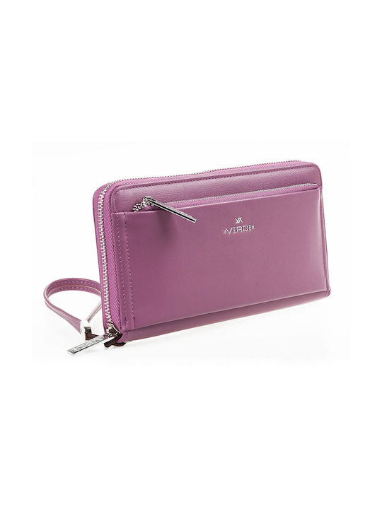 Verde Large Women's Wallet Purple