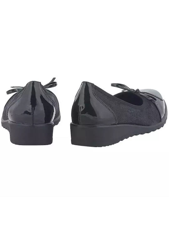 Nikki Me Damen Ballerinas in Schwarz Farbe