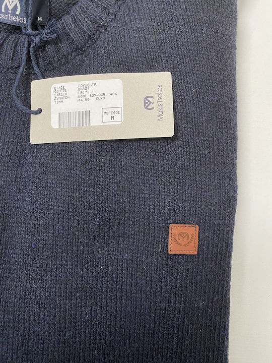 Pulover cu mânecă lungă Dark Blue