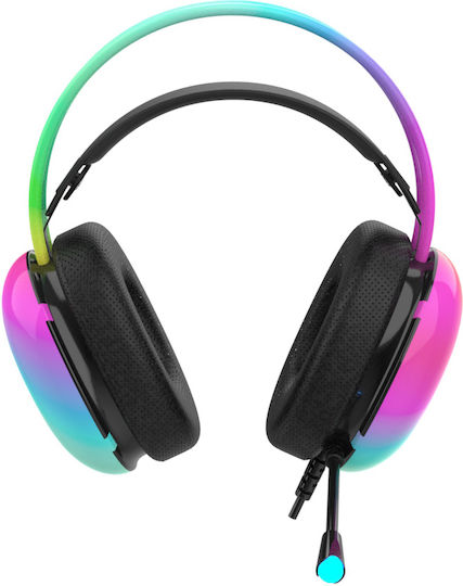 Inca IGK-X8S Over Ear Gaming Headset με σύνδεση USB