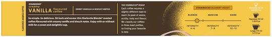 Starbucks Capsule Espresso Vanilie Compatibile cu Mașina Nespresso 10capace