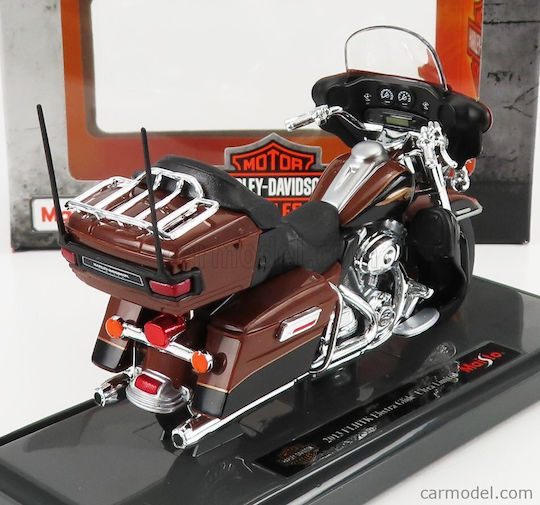 Maisto Harley Davidson Φιγούρα Μοντελισμού Μηχανή Κόκκινη σε Κλίμακα 1:18