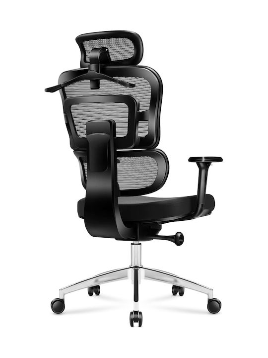 Scaun de Birou cu Înclinare Expert 4.9 Negru Mark Adler