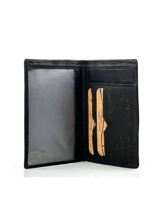 Lavor Men's Leather Wallet with RFID Black