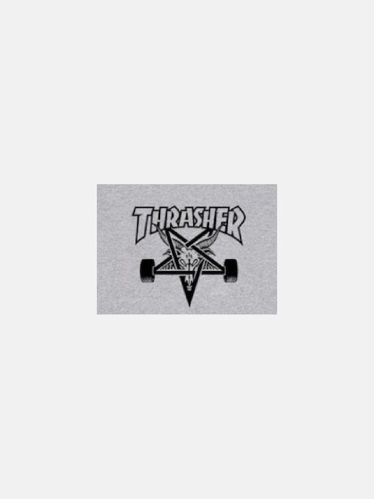 Thrasher Skategoat T-shirt Bărbătesc cu Mânecă Scurtă GRI