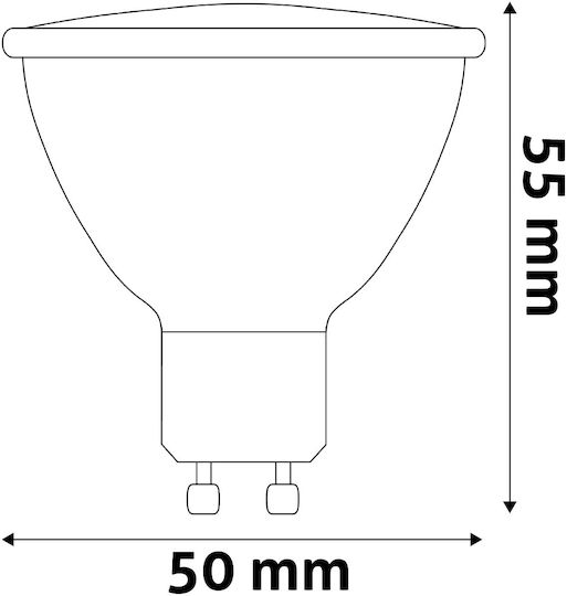Avide Smart Lampe LED 4.9W für Fassung GU10 RGBW 230lm