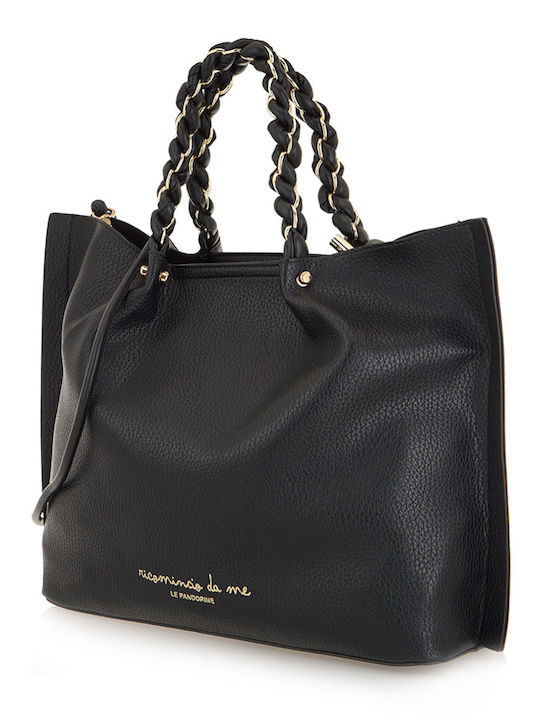 Le Pandorine Women's Bag Shopper Shoulder Black