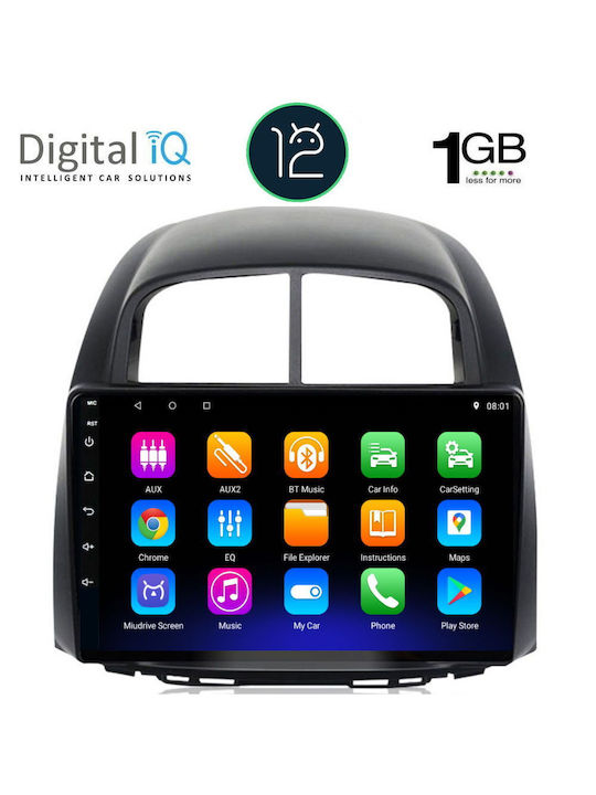 Digital IQ Car-Audiosystem für Audi A7 Daihatsu Sirion 2006-2012 (Bluetooth/USB/WiFi/GPS) mit Touchscreen 10"