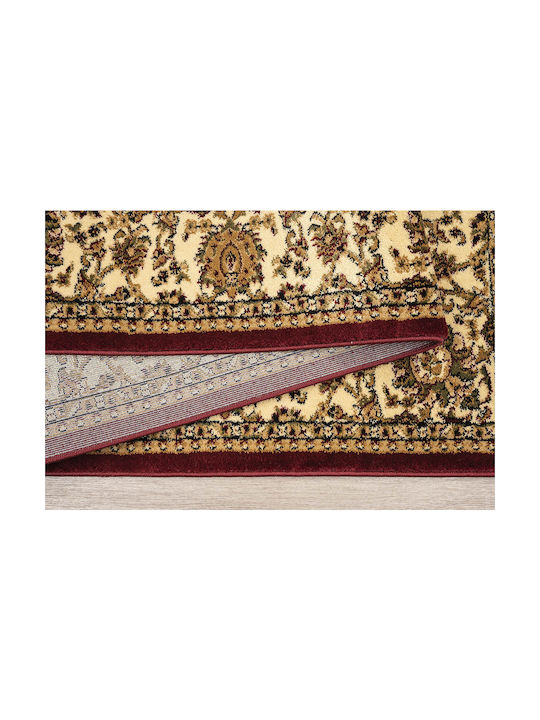 Newplan 1019 Rug Rectangular with Fringes Burgundy