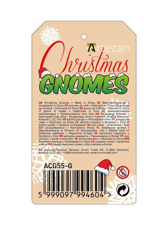 Artezan Weihnachtliche Figur Zwerge Gray Höhe 55cm
