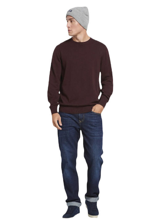 Long Sleeve Sweater BURGUNDY