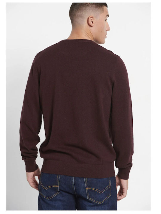 Funky Buddha Long Sleeve Sweater Burgundy