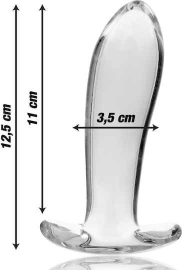 Ibiza Anal Plug Transparent 12.5cm