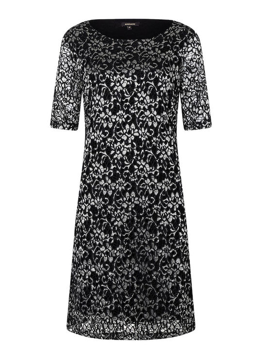 MORE & MORE Mit Spitze Abendkleid Schwarz