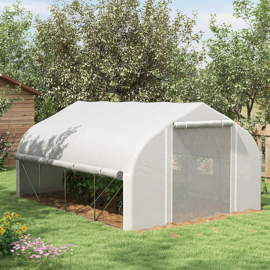 Outsunny 845-924V00WT Greenhouse Tunnel
