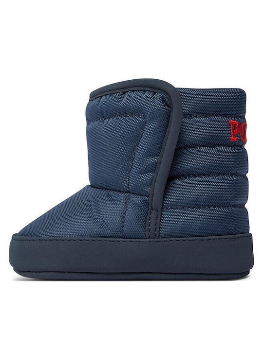 Kinder-Schneestiefel Marineblau