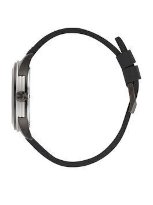 adidas Code Three Ανδρικό Ρολόι 40mm Χρονογράφος Μπαταρίας με Μαύρο Καουτσούκ Λουράκι