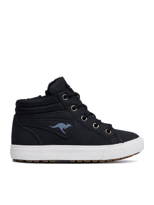 Παιδικά Sneakers High Μαύρα