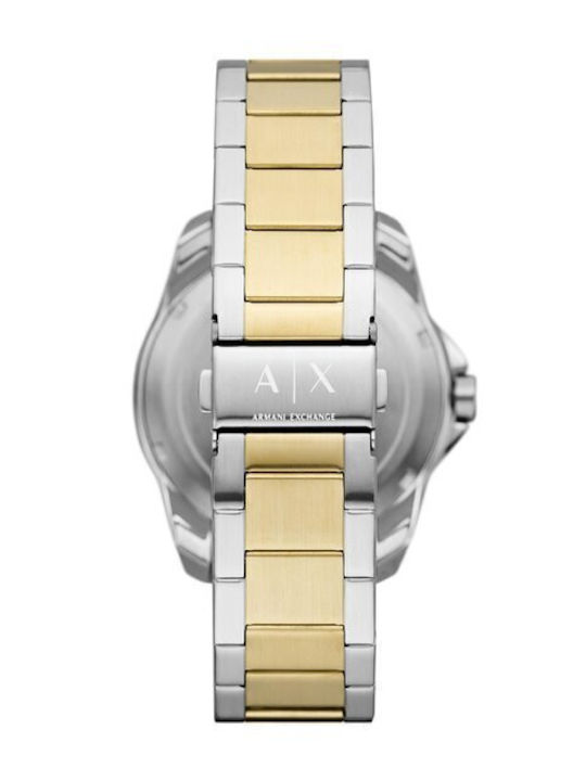 Armani Exchange Ρολόι Μπαταρίας με Μεταλλικό Μπρασελέ Armani Exchange Ρολόι Μπαταρίας με Μεταλλικό Μπρασελέ