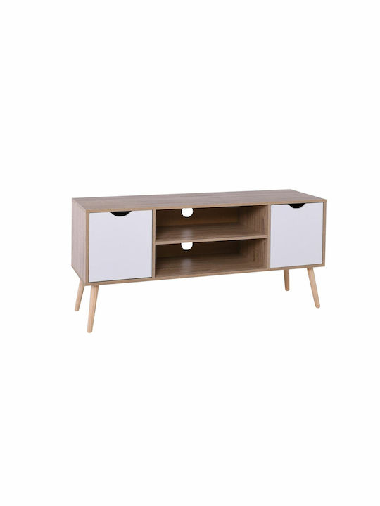 TV Stand Wooden Alina Sonoma L120xW38xH58cm