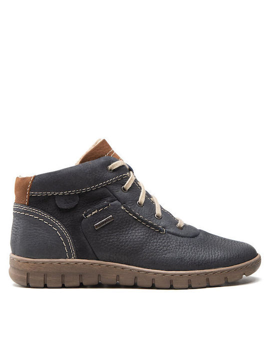 Stiefeletten Damen Marineblau