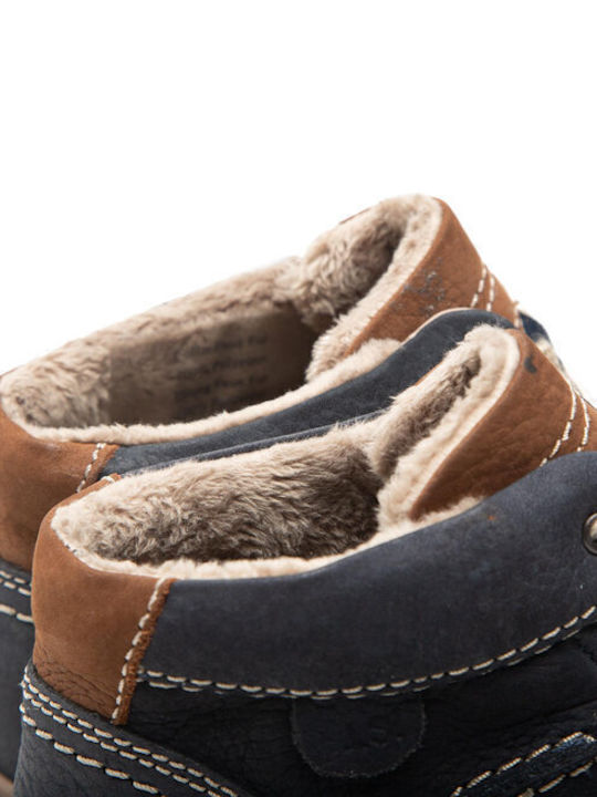 Stiefeletten Damen Marineblau