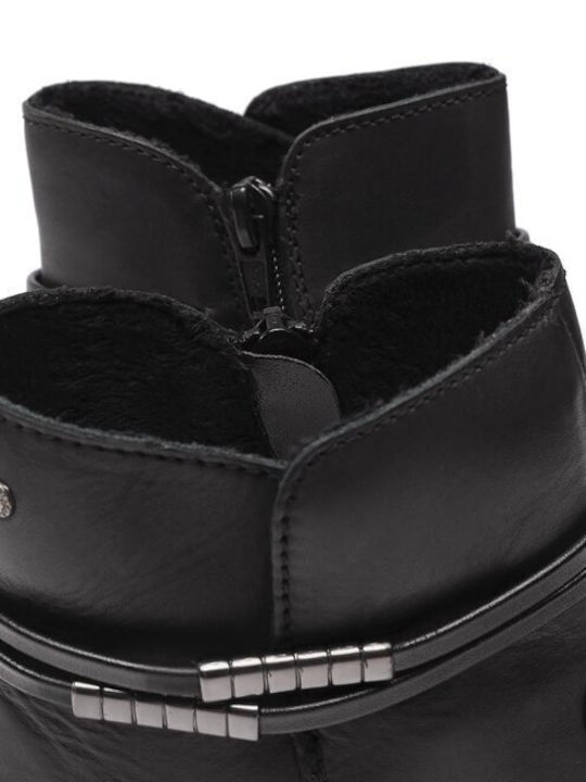 Rieker Damen Chelsea Stiefeletten Schwarz