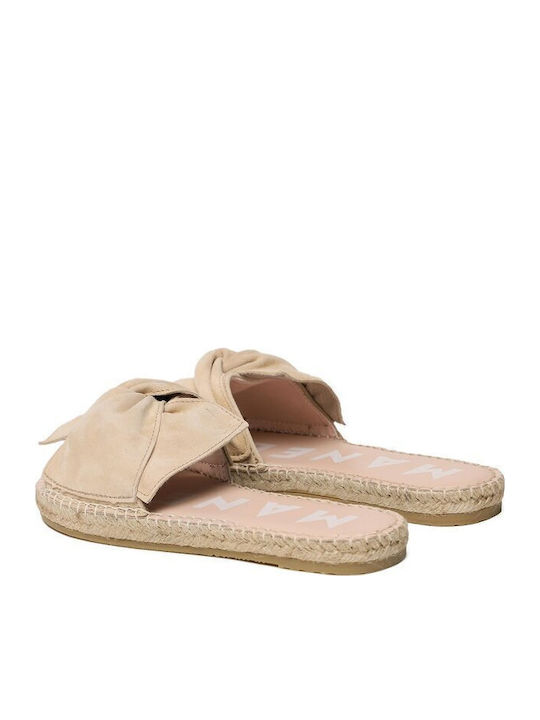 Women's Flat Sandals Beige