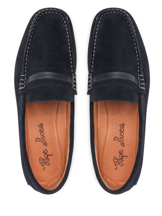 Men's Moccasins Blue