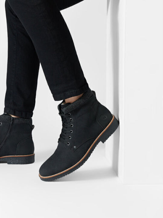 Leather Black Men's Boots