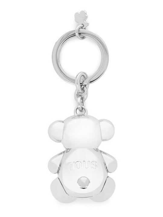 Tous Keychain Bear Metallic Silver