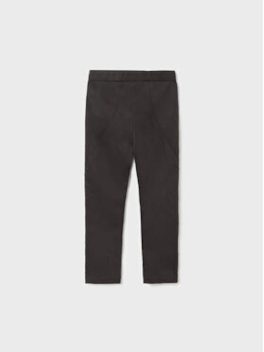 Mayoral Kids' Fabric Pants Black.