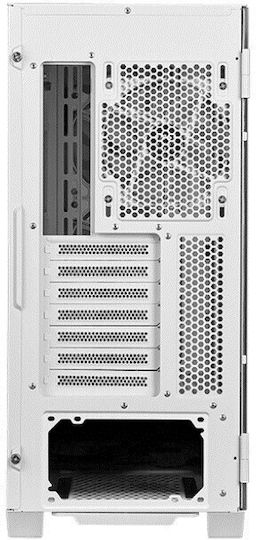 MSI MPG Velox 100R Gaming Middle Tower Carcasă Calculator cu Fereastră Laterală Alb