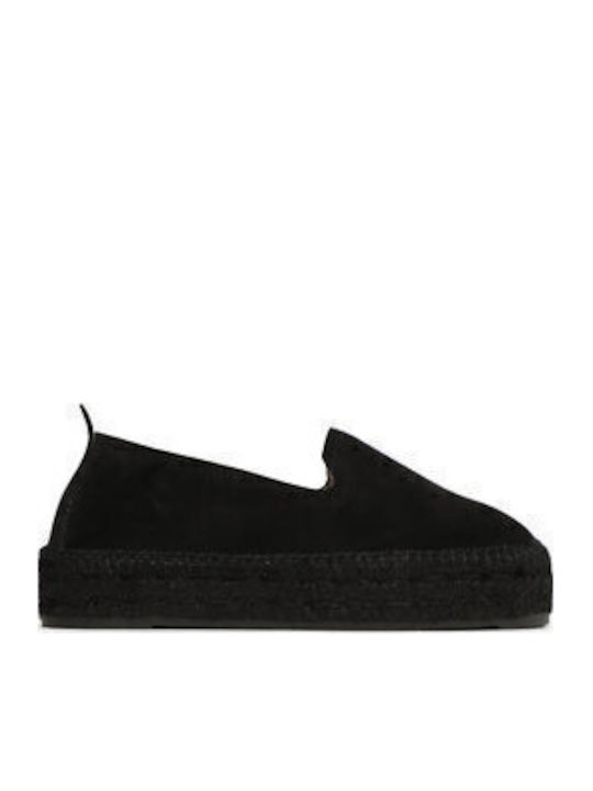 Hamptons Espadrile Dama Negru