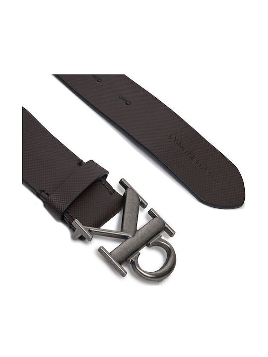 Calvin Klein Ανδρική Ζώνη Καφέ