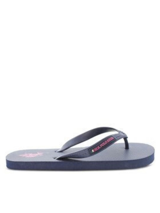 U.S. Polo Assn. Herren-Flip-Flops Blau