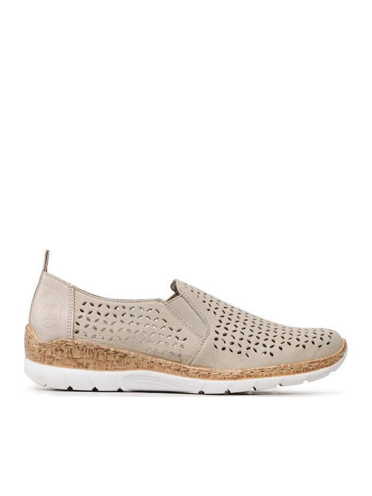 Damen Slip-Ons Beigen