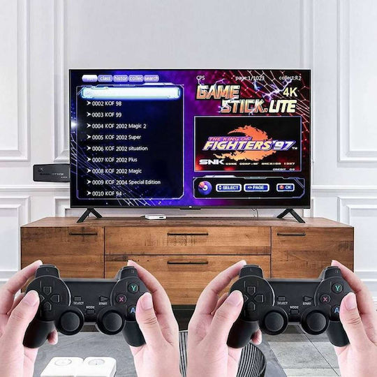 10000 Plus Retro Games and 2 Wireless Controllers Electronic Kids Handheld Console