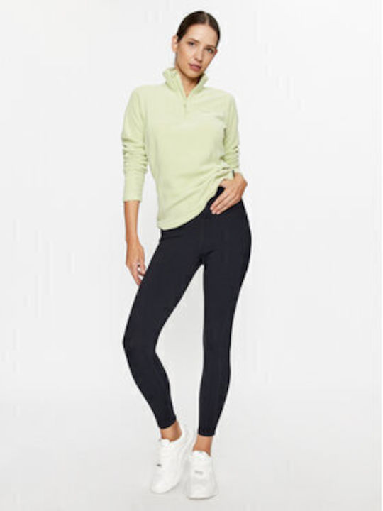 Daybreaker Women's Long Sleeve Fleece Blouse Green
