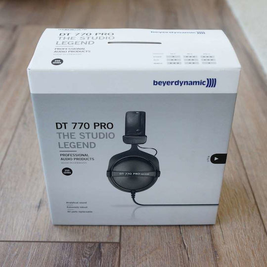 BeyerDynamic DT 770 Pro (250 Ohms) Wired Over Ear Headphones Black