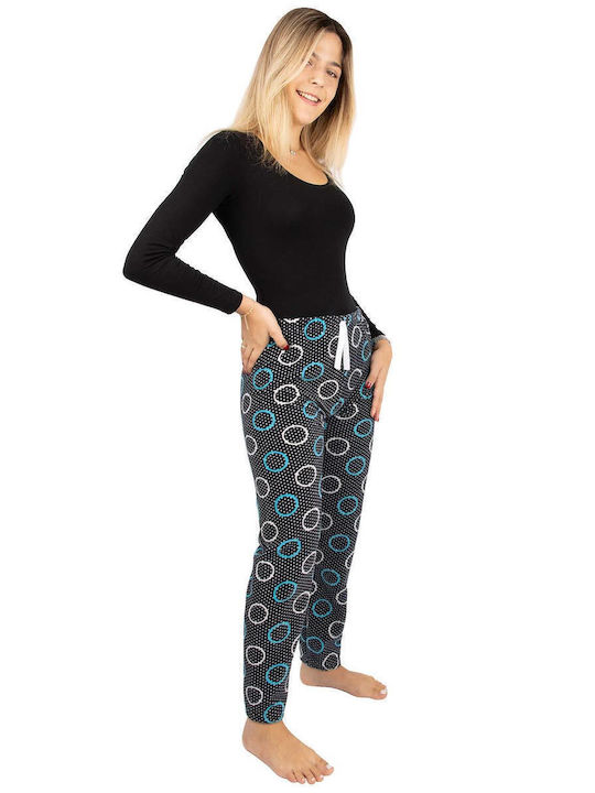 Calzedoro Winter Fleece Women's Pyjama Pants Colorful