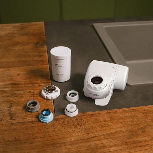 Brita On Tap V Cu Ce2 Faucet Water Filter Activated Carbon / Hollow Fiber Membranes
