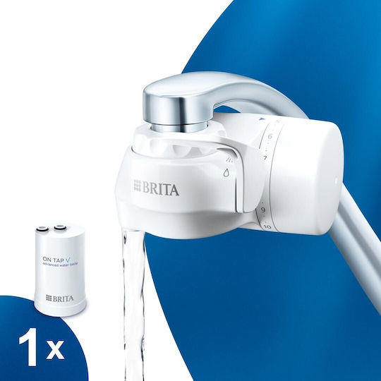 Brita On Tap V Cu Ce2 Faucet Water Filter Activated Carbon / Hollow Fiber Membranes