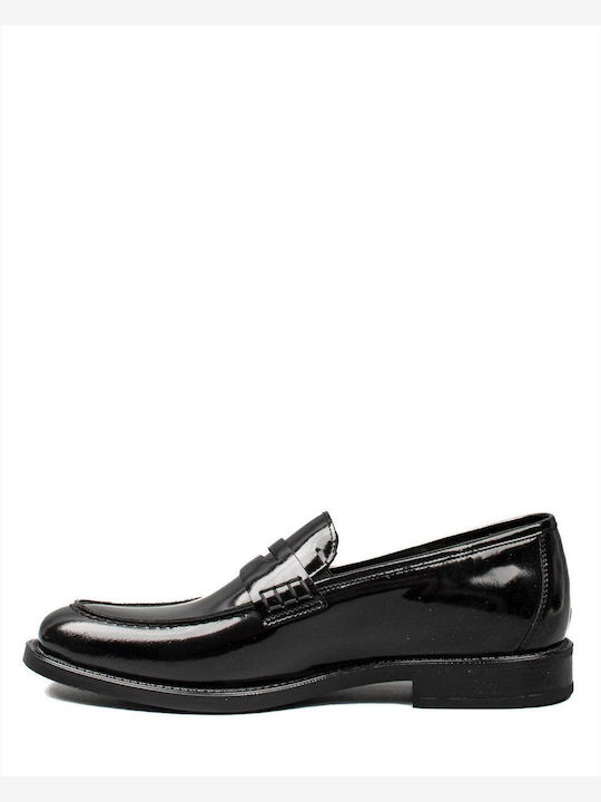 Vice Men's Leather Loafers Black