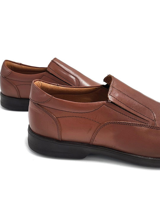 Men's Leather Loafers Tabac Brown