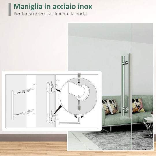 Двери Interior Door Glass B70-042 75x210см