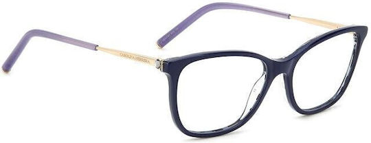 Carolina Herrera Plastic Eyeglass Frame Blue